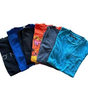 Mens T-Shirt Bundle Size Small Cotton Stranger Things Summer Multicolor